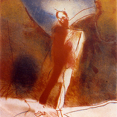 The Rapture colour lithograph